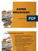 Aspek Keuangan