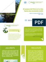 Perú avanza hacia economía verde: resultados PAGE 2014-2019