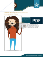 Escala de Valores - Definicion - Codigo - Etica - Profesional Final