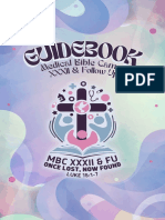 GUIDEBOOK Medical Bible Camp XXXII & Follow Up