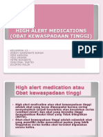 High Alert Medication Kel 13 2019 B Farmasi