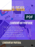 WCE 1 Exam Protocol