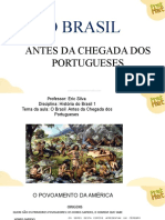 O Brasil antes da chegada dos portugueses