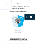 Bukti 2 - Kisi-Kisi Soal Dan Instrumen Penilaian