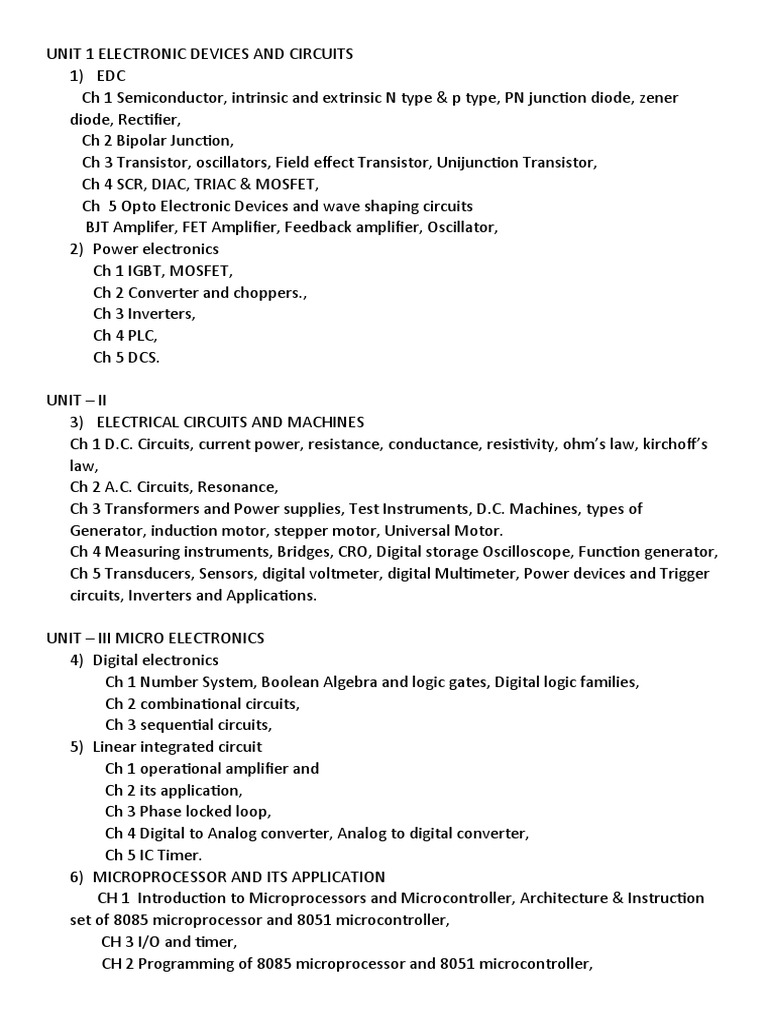 Electronics and Communication Overview | PDF | Telecommunications ...