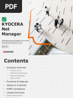 Kyocera Net Manager - Introductory Profile