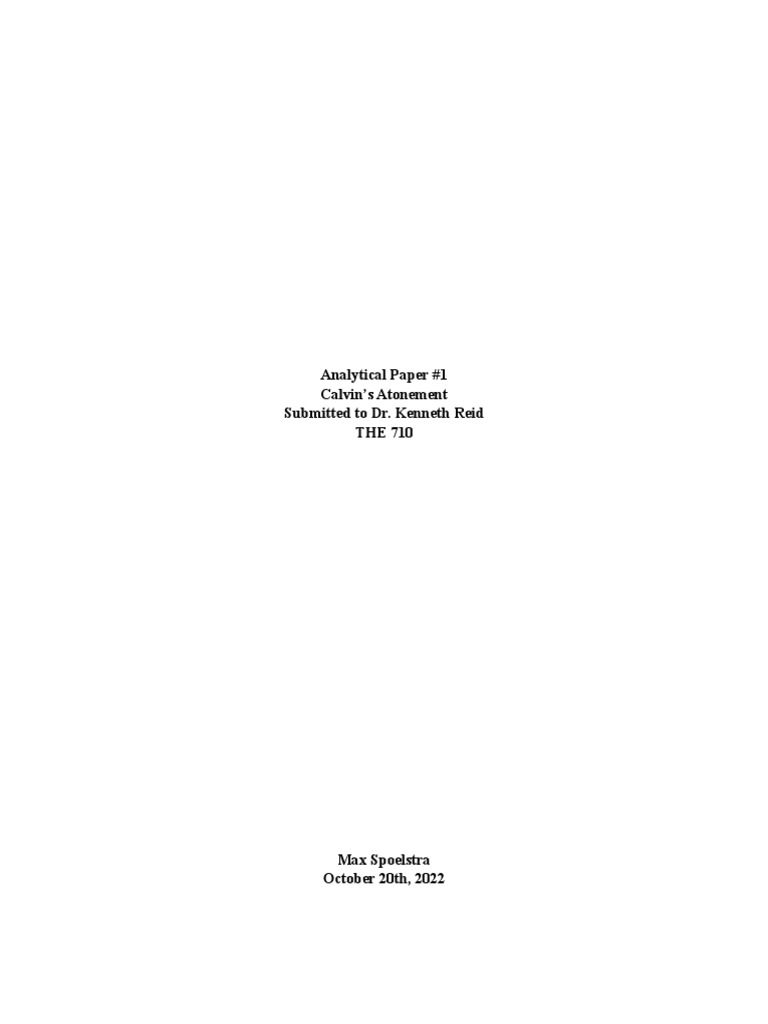 How To Start An Analytical Paper Outline