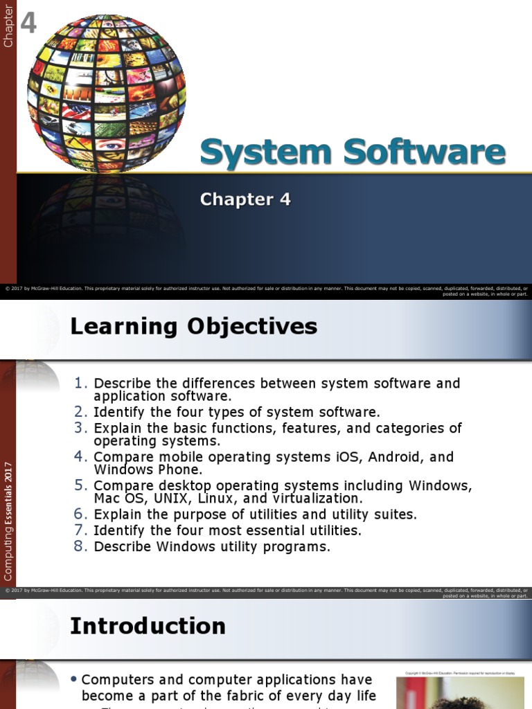 System Software PDF Operating System Linux