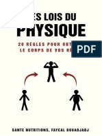 Les Lois Du Physique - 20 Règles Pour Obtenir Le Corps de Vos Rêves