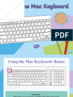 Using Mac Keyboard