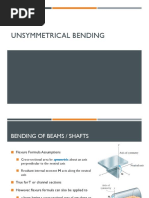 MOM-II Lec 9 Unsymmetrical Bending