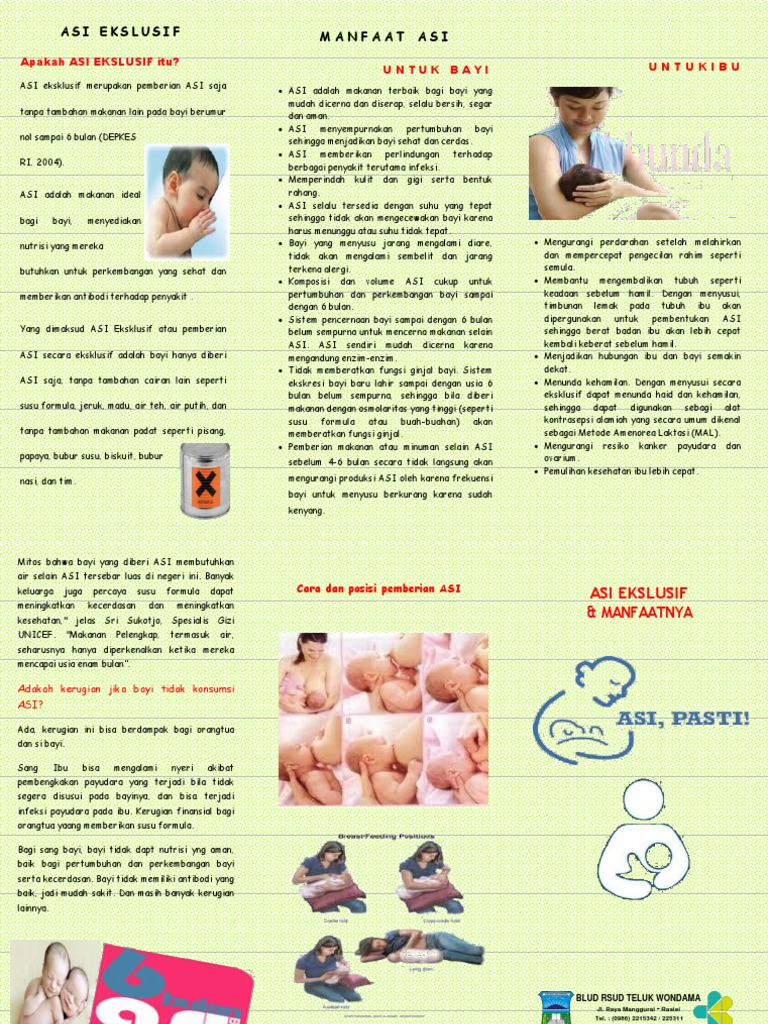 Manfaat ASI Eksklusif untuk Bayi dan Ibu | PDF