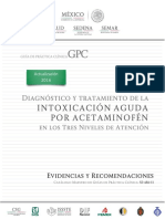 Intoxicación Aguda Por Acetaminofén