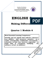 ENGLISH 8 - Q1 - Mod6 - Emphassis Markers...