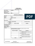 Modelo de Formulario de Pago