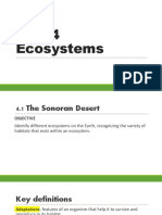 Unit 4 Ecosystems