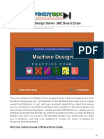 MCQ in Machine Design Series ME Board Exam