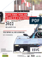 ESVC 2022 - Technical Rulebook