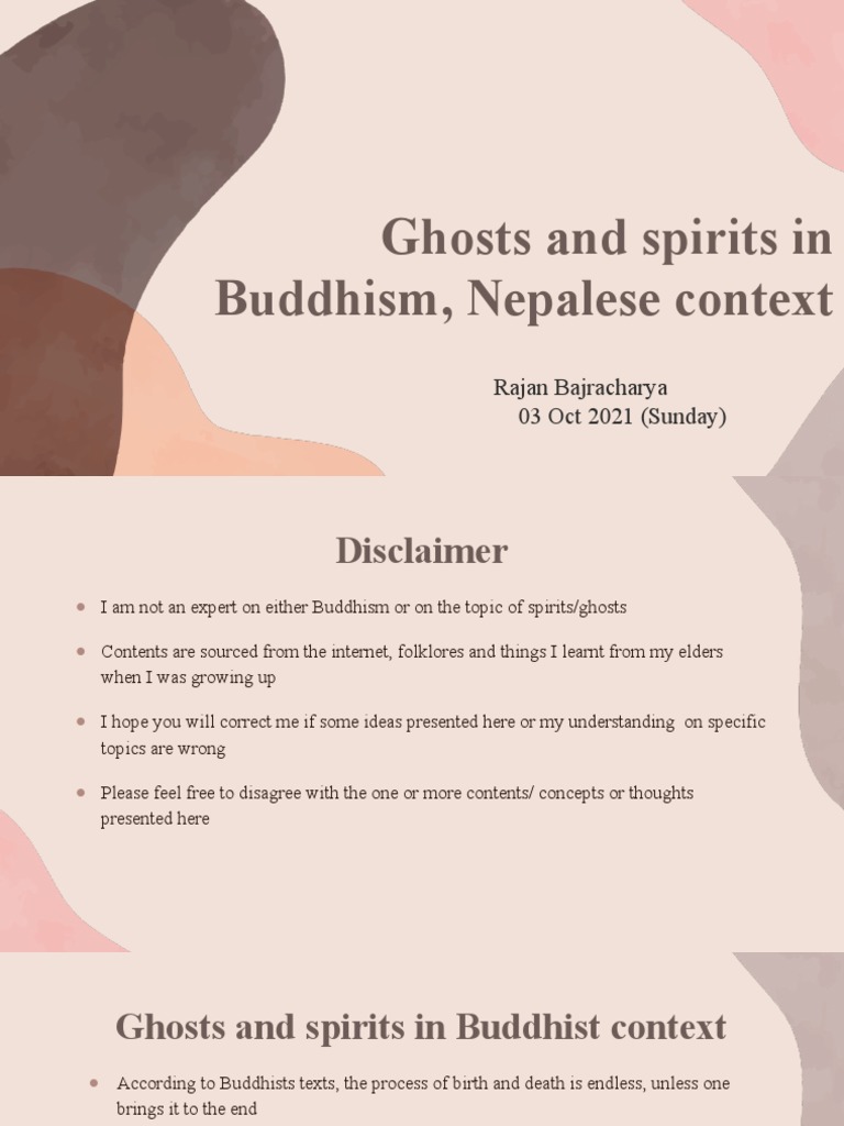 Ghosts and Spirits in Buddhism and Nepal | PDF | Ghosts | Religious ...