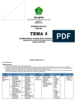 Silabus K13 Kelas 5 Semester 1 Tema 3