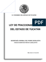 Ley de Fracc Yucatán