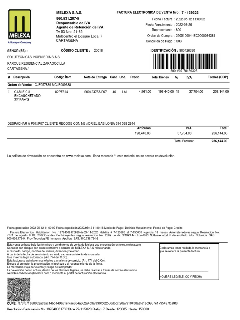 Multicentro El Bosque Local 7 TV 53 Nro. 2165 Melexa S.A.S. 7