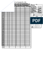 Calificaciones Del 1er Periodo