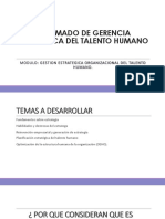 Modulo Gestión Estrategica Organizacional Del Talento Humano