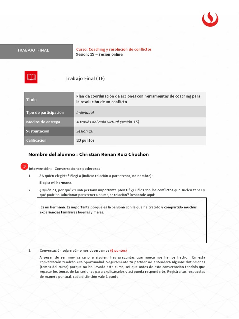Final Coaching | PDF | Las emociones