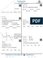 Fonksiyonlar Test 3 O