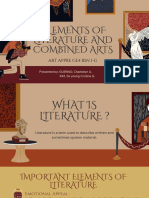 Elements of Literature and Combined Arts