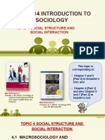Fhhm1114 CHPT 4 Social Structure and Social Interaction Updated