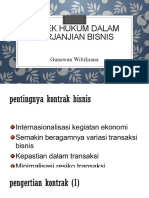 Aspek Hukum Dalam Kontrak Bisnis