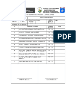 Ficha de Registro de Atención A Estudiantes