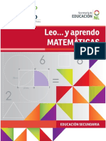 Leo ... y Aprendo Matemáticas CE14-15