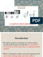 Complex Posterior Restorations