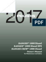 Manual de Usuario Polaris Ranger 4x4