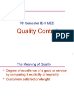 Quality Control