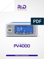 Oxímetro de Pulso PV4000 Manual