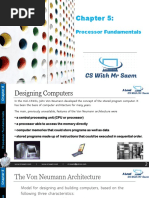 Chapter 5 Processor Fundamentals