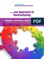 A New Approach To Restructuring