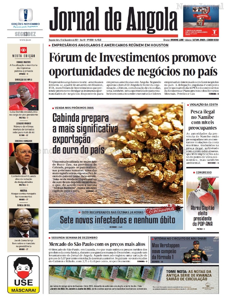 ?? Jornal de Angola 13.12.2021 @novojornal | PDF