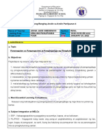 Lesson Plan Araling Panlipunan Grade 4 (Pananagutan Sa Pangangasiwa NG Pinagkukunang Yaman NG Bansa)