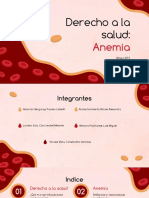 Derecho A La Salud - Anemia