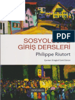 Philippe Riutort - Sosyolojiye Giriş Dersleri