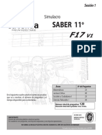Simulacro SABER 11 F17 V1