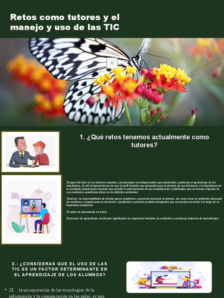 Retos Como Tutores y El Manejo y Uso | PDF | Aprendizaje | Maestros