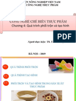 C4. Quá trình phối trộn và tạo hình