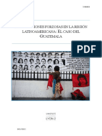 Desapariciones Forzosas en La Región Latinoamericana