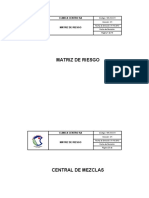 Matriz de Riesgo Clinica Centro S.A
